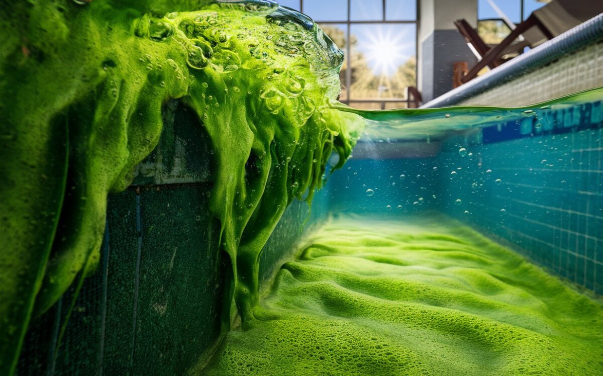 is pool algae hamful to humans