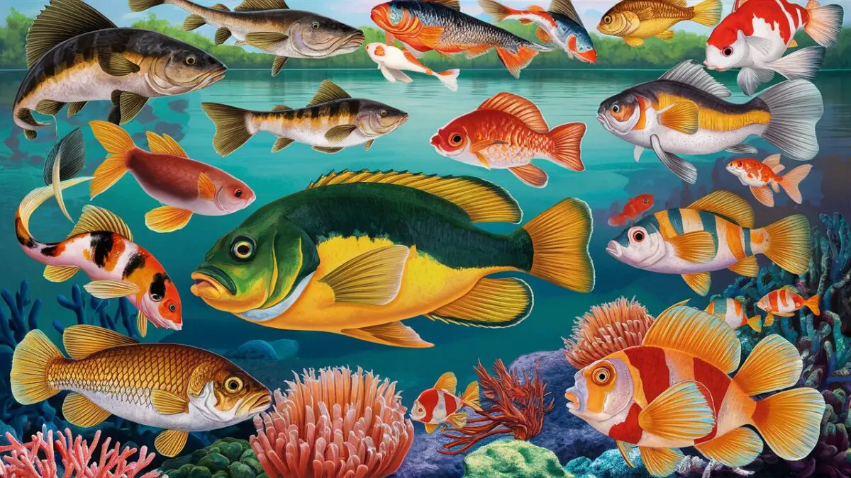 Freshwater and Saltwater Fish Species
