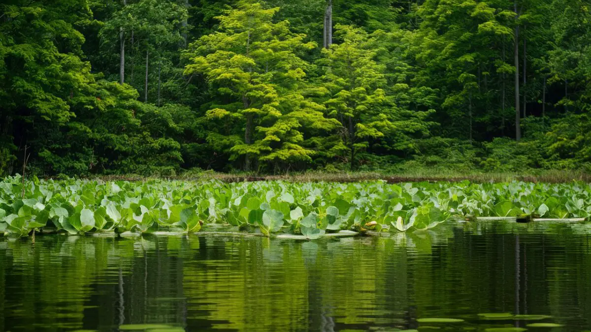 Aquatic plants play a vital role