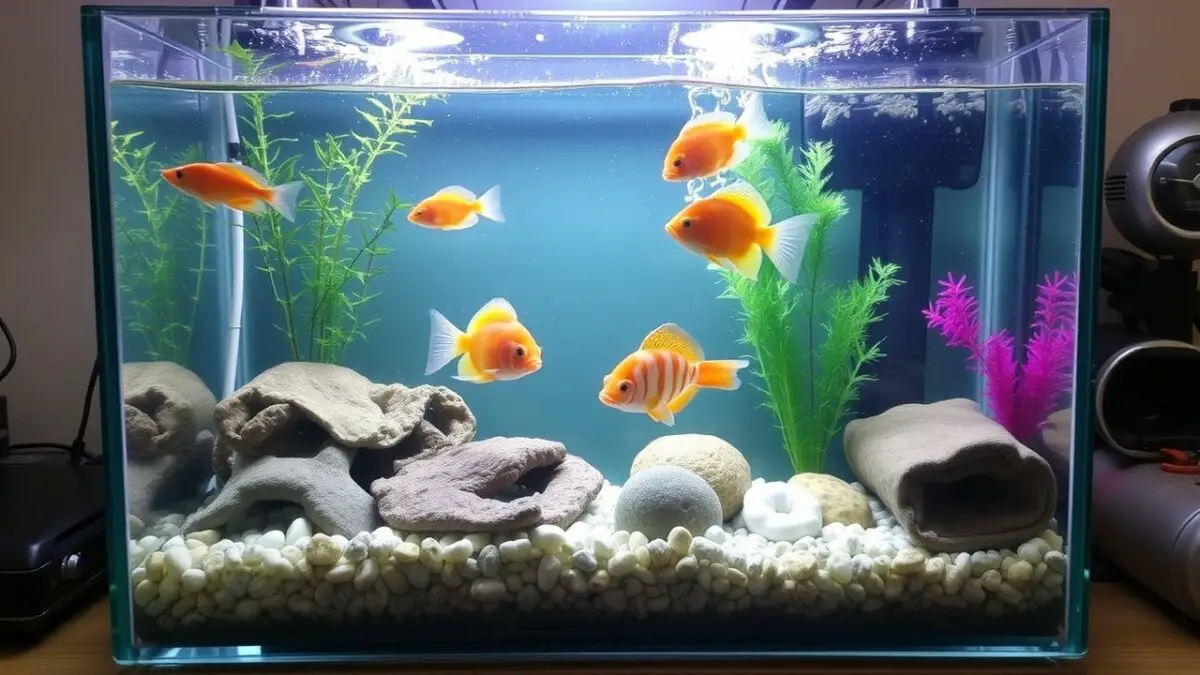 How to create a cozy environment for cute fish