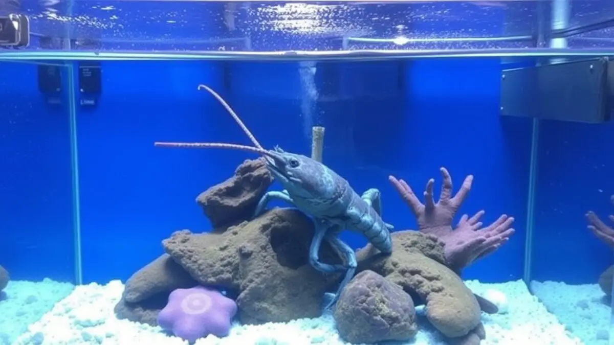 How to Set Up a Blue Lobster Tank