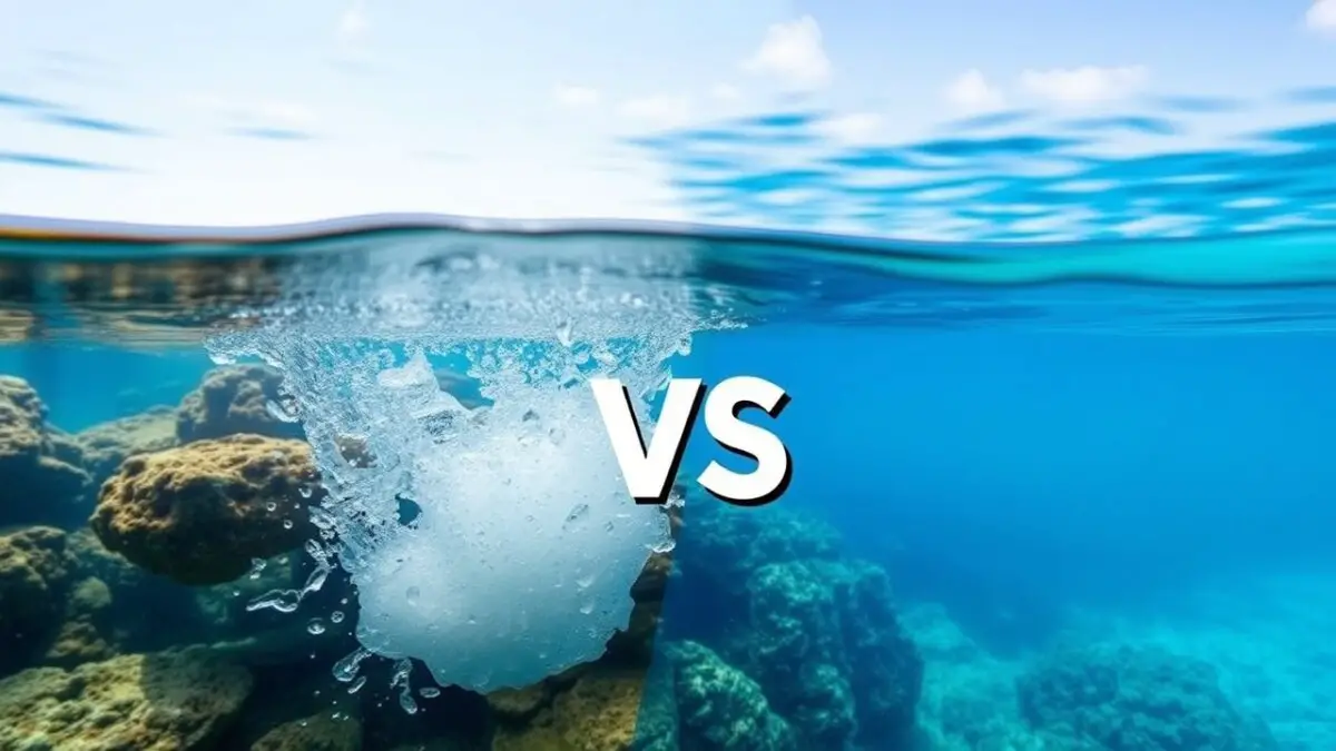 The Great Debate Between Freshwater and Saltwater